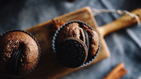 松饼烘焙色甜品图片