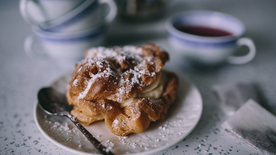 松饼烘焙色甜品图片