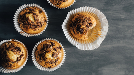 松饼烘焙色甜品图片