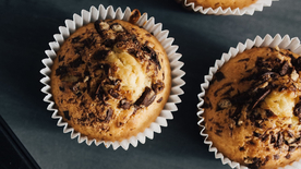 松饼烘焙色甜品图片