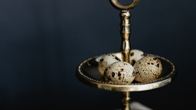 鹌鹑蛋特写图片