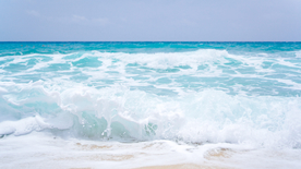 沙滩海岸唯美图片