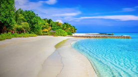 沙滩海岸唯美图片