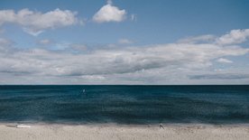 沙滩海岸唯美图片