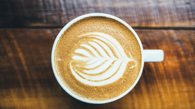 咖啡拉花咖啡图片