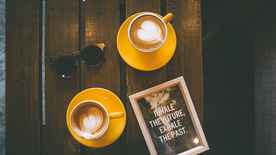 咖啡拉花咖啡图片