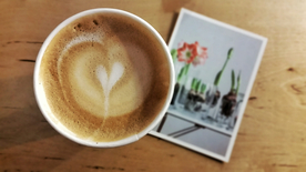 咖啡拉花咖啡图片