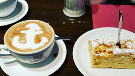 咖啡拉花咖啡图片