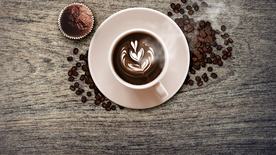 咖啡拉花咖啡图片