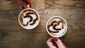 咖啡拉花咖啡图片