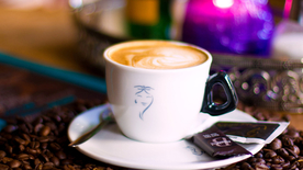 咖啡拉花咖啡图片