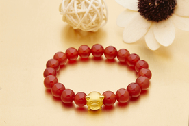 金镶玉手串手链图片