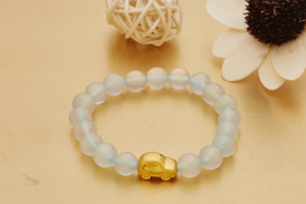 金镶玉手串手链图片