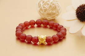 金镶玉手串手链图片