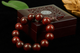 小叶紫檀手串手链图片