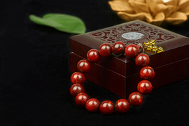 小叶紫檀手串手链图片