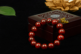 小叶紫檀手串手链图片