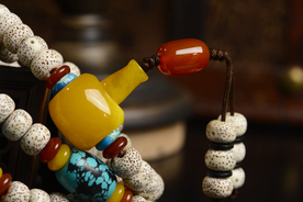 新月菩提手串手链图片