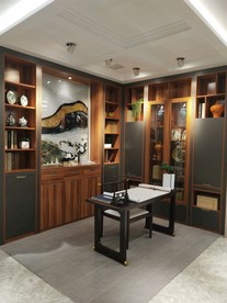 酒柜  书柜  新中式 中式