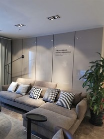 沙发  客厅 灰色  现代