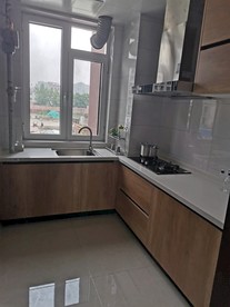 厨房 橱柜  大理石 原木 新