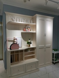 鞋柜 简美 美式 轻奢 展示柜