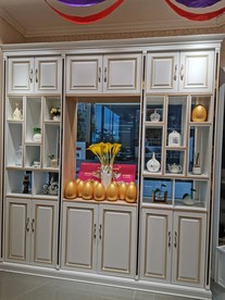 酒柜 简美 美式 轻奢 展示柜