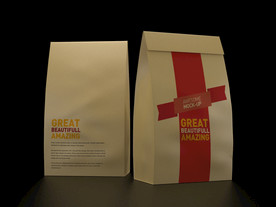 包装样机图片 纸袋LOGO样机