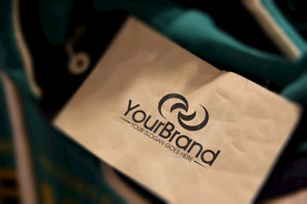 包装样机图片 纸袋LOGO样机