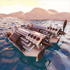 C4D特效设计科幻场景