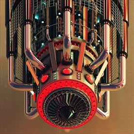 C4D特效设计科幻场景