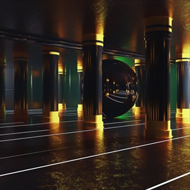 C4D特效设计科幻场景