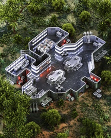 C4D特效设计科幻场景