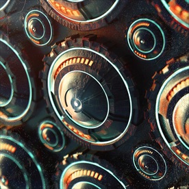 C4D特效设计科幻场景