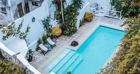 酒店游泳池图片