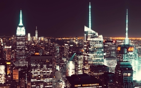 城市魅力灯光图片