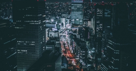 城市魅力灯光图片