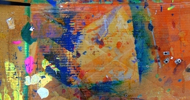 油画抽象唯美图片