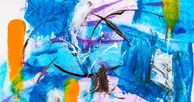 油画抽象唯美图片