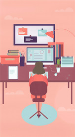 五一劳动节插画海报