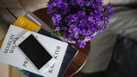 薰衣草田园图片