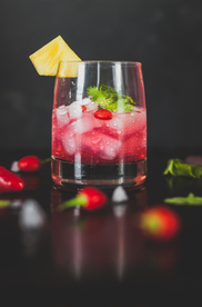 鸡尾酒果汁饮品图片