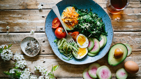 蔬菜沙拉素食图片