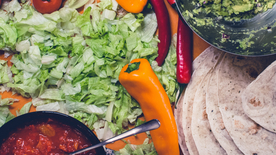 蔬菜沙拉素食图片