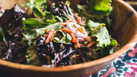 蔬菜沙拉素食图片