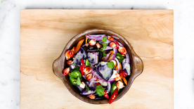 蔬菜沙拉素食图片