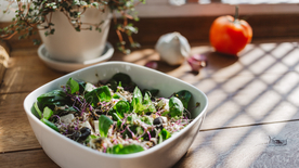 蔬菜沙拉素食图片