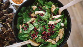 蔬菜沙拉素食图片