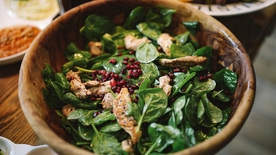 蔬菜沙拉素食图片