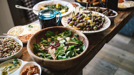 蔬菜沙拉素食图片